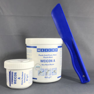 WEICON A - Plastik-Stahl - ohne Silikon - 500 g