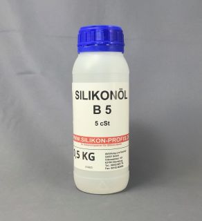 ELBESIL SILIKONÖL B 5 (5 cSt) - im 500 g oder 10 kg Gebinde