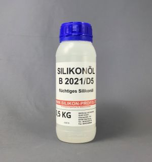 ELBESIL SILIKONÖL B 2021 (D5) - 4 cSt - Verwendung in der Kosmetikindustrie und Elektroindustrie - 500 g