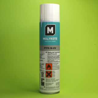 MOLYKOTE PTFE-N-UV Spray - Trockenschmierstoff - 400  ml
