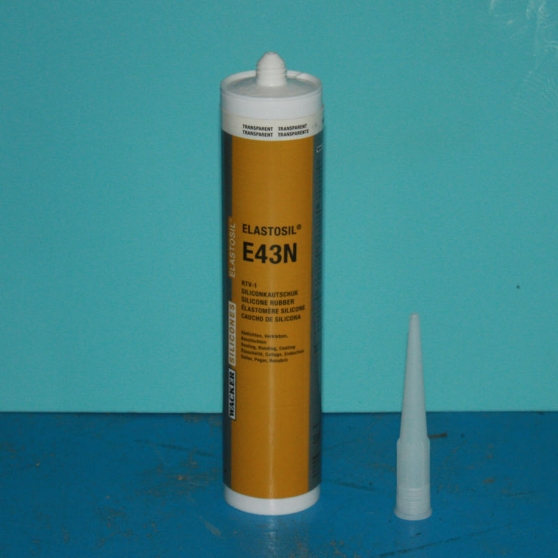 Elastosil® E43 N RTV-1 Silikonkleber WACKER transparent 90ml lebensmittelecht 