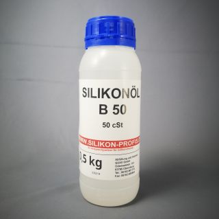 ELBESIL SILIKONÖL B 50 (50 cSt) - im 500 g oder 10 kg Gebinde